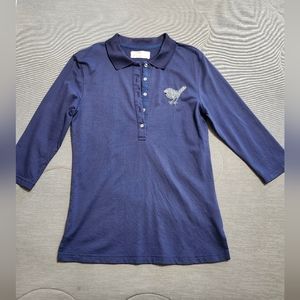 Girls Golf Resort Polo Long Sleeve Size S